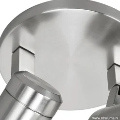 Badkamerlamp Rain 2 lichts nikkel IP44