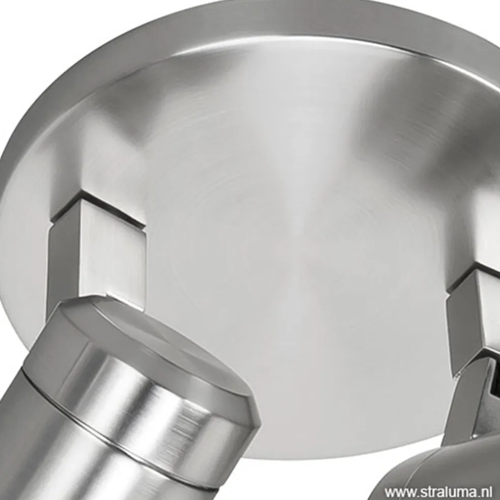Badkamerlamp Rain 2 lichts nikkel IP44