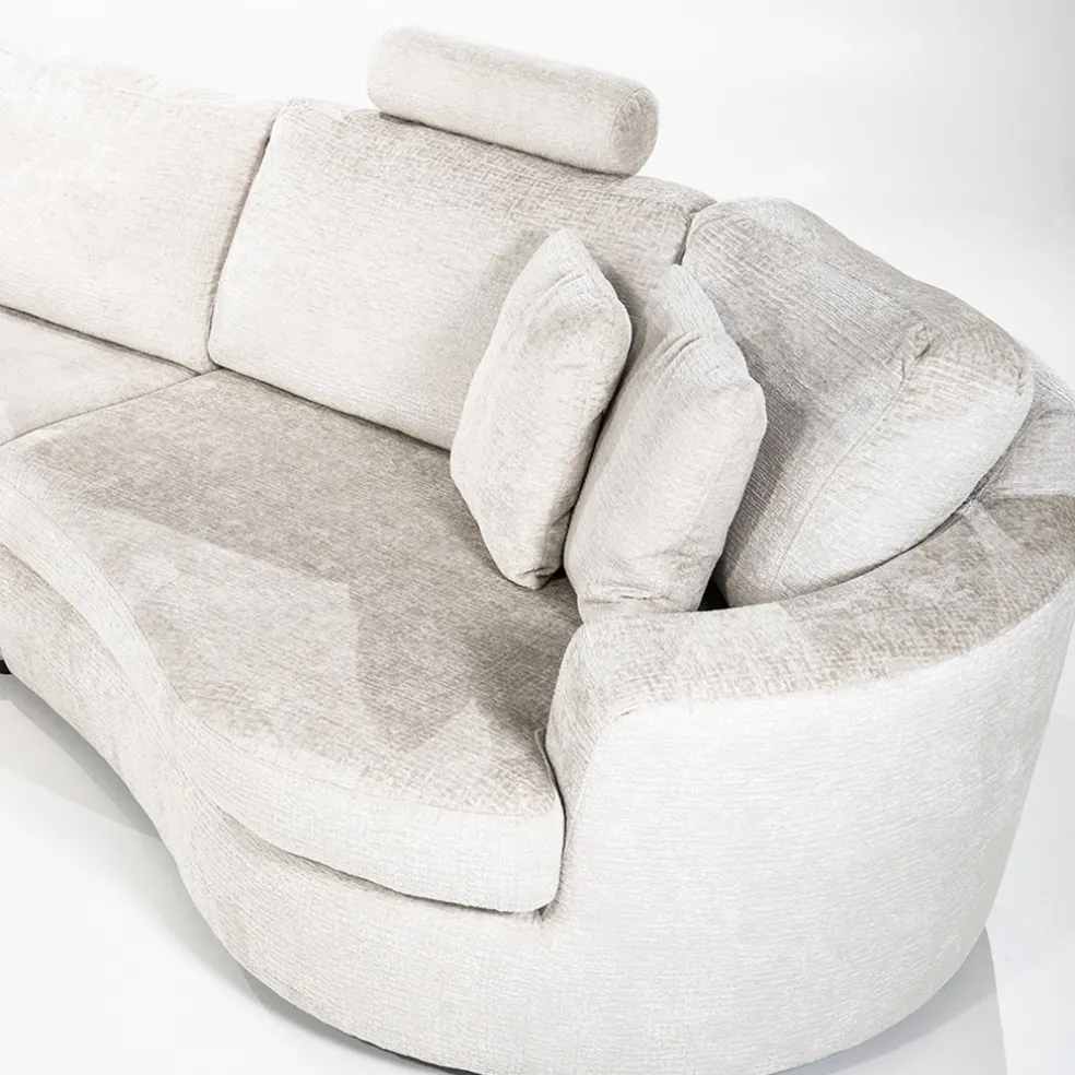 Bank Soof organisch gebroken wit