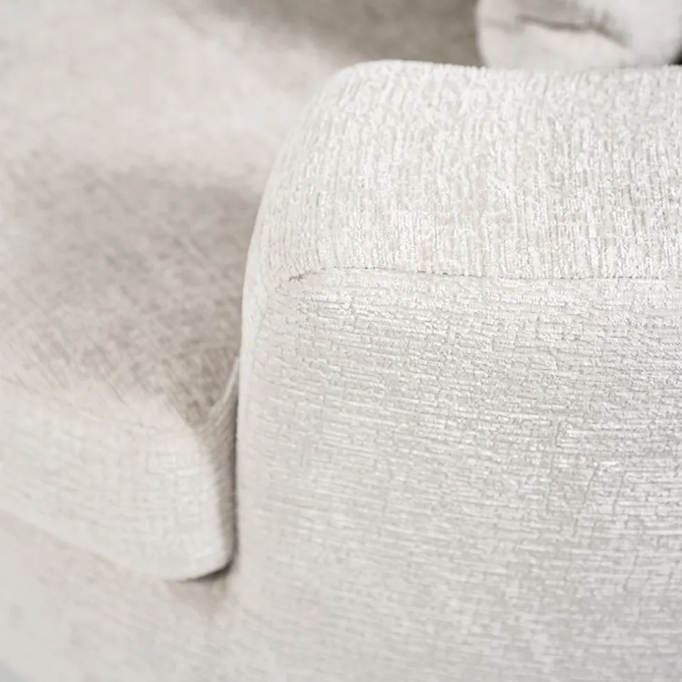 Bank Soof organisch gebroken wit