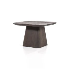 Bijzettafel Aron bruin 60x60 cm