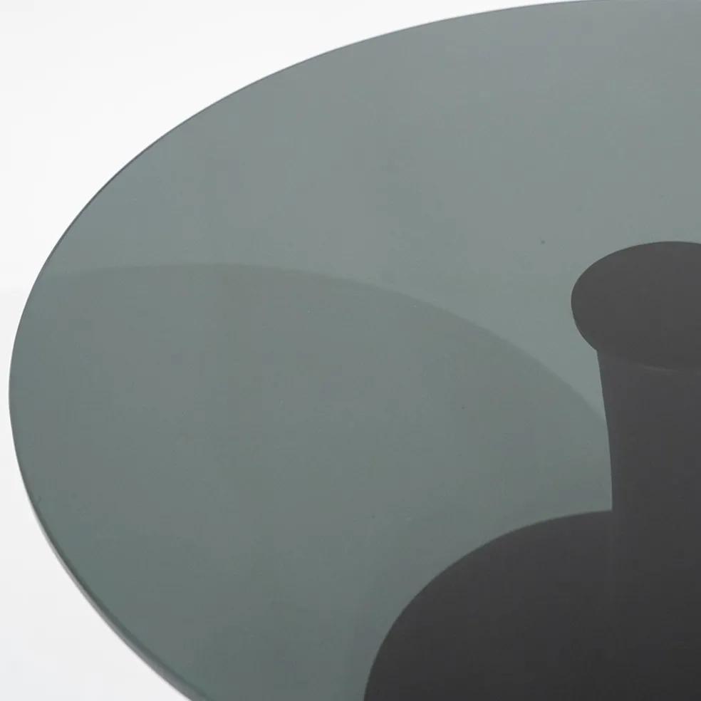 Bijzettafel Boogie S zwart Ø55 cm