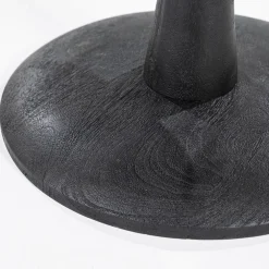 Bijzettafel Boogie S zwart Ø55 cm