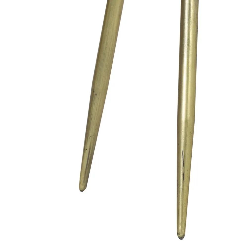 Bijzettafel Envira antiek goud Ø35x98,5 cm