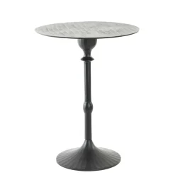 Bijzettafel Janna mat zwart L&L