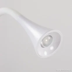 Buigbare klemlamp wit inclusief LED