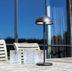 Buitenlamp op batterij zwart IP54