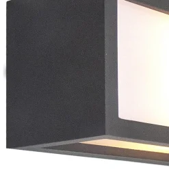 Buitenlamp Utah antraciet e27 IP65