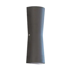Buitenlamp wand antraciet up+down IP54