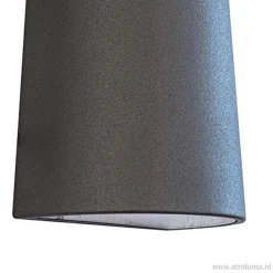 Buitenlamp wand antraciet up+down IP54