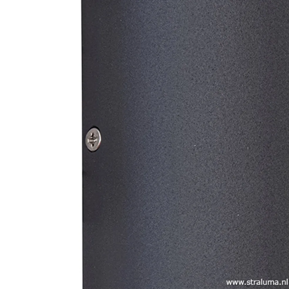 Buitenlamp wand up+down antraciet IP54