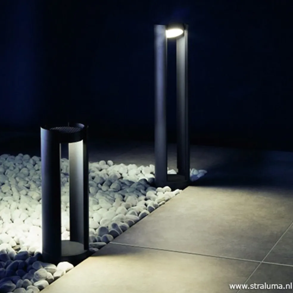 Buitenpaal antraciet draaibaar