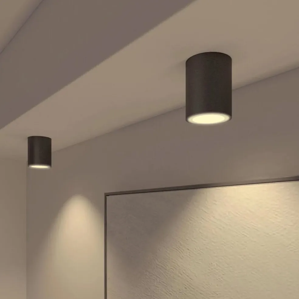 Calex Smart Halo plafondspot zwart