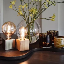 Calex tafelarmatuur hout