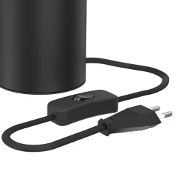 Calex tafelarmatuur rond zwart