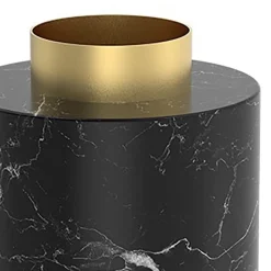 Calex tafelarmatuur rond marmer/goud