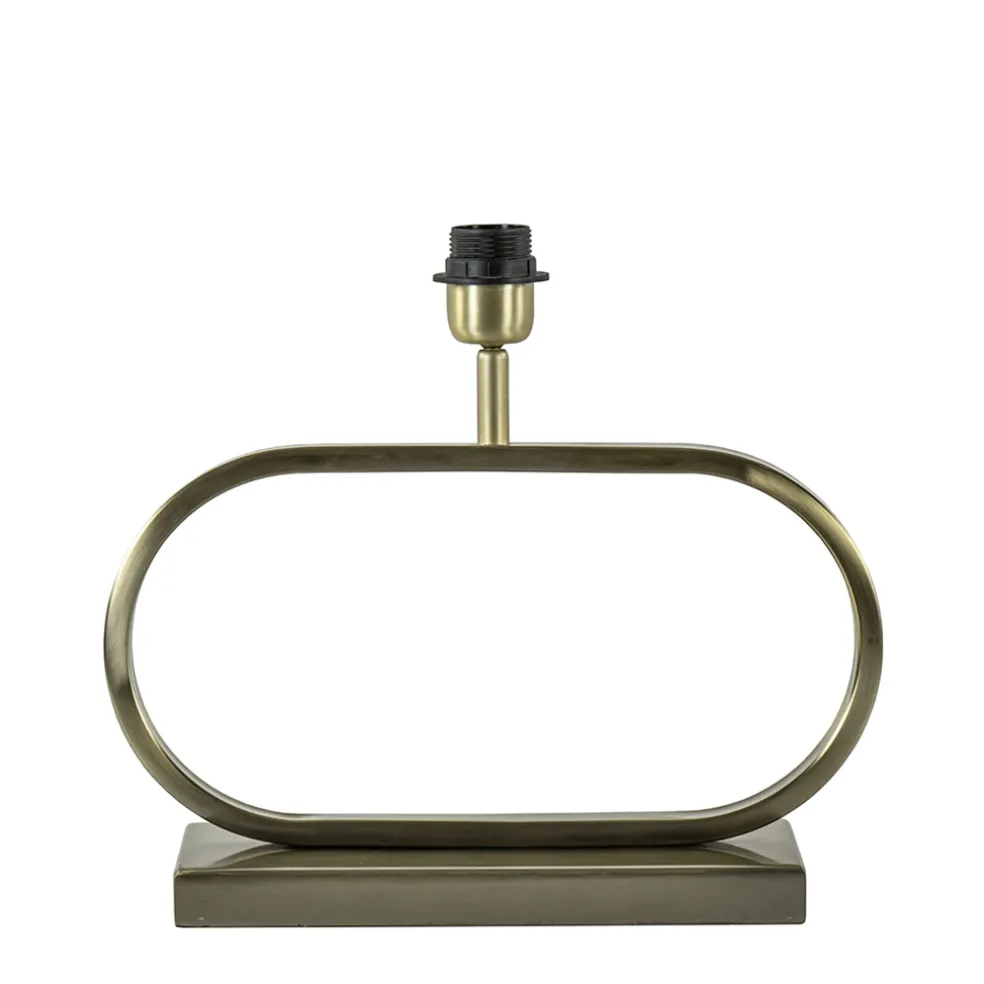 Chique lampvoet Jamiro licht goud