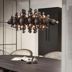 Design hanglamp Blow ovaal industrial dark