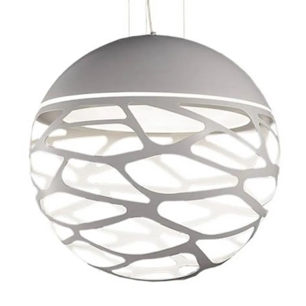 Design hanglamp Kelly bol wit
