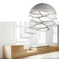 Design hanglamp Kelly bol wit