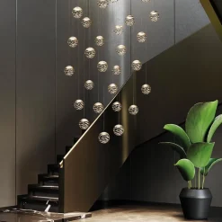 Design hanglamp Kelly cluster LED champagne