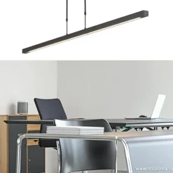 Design hanglamp LED zwart dimbaar