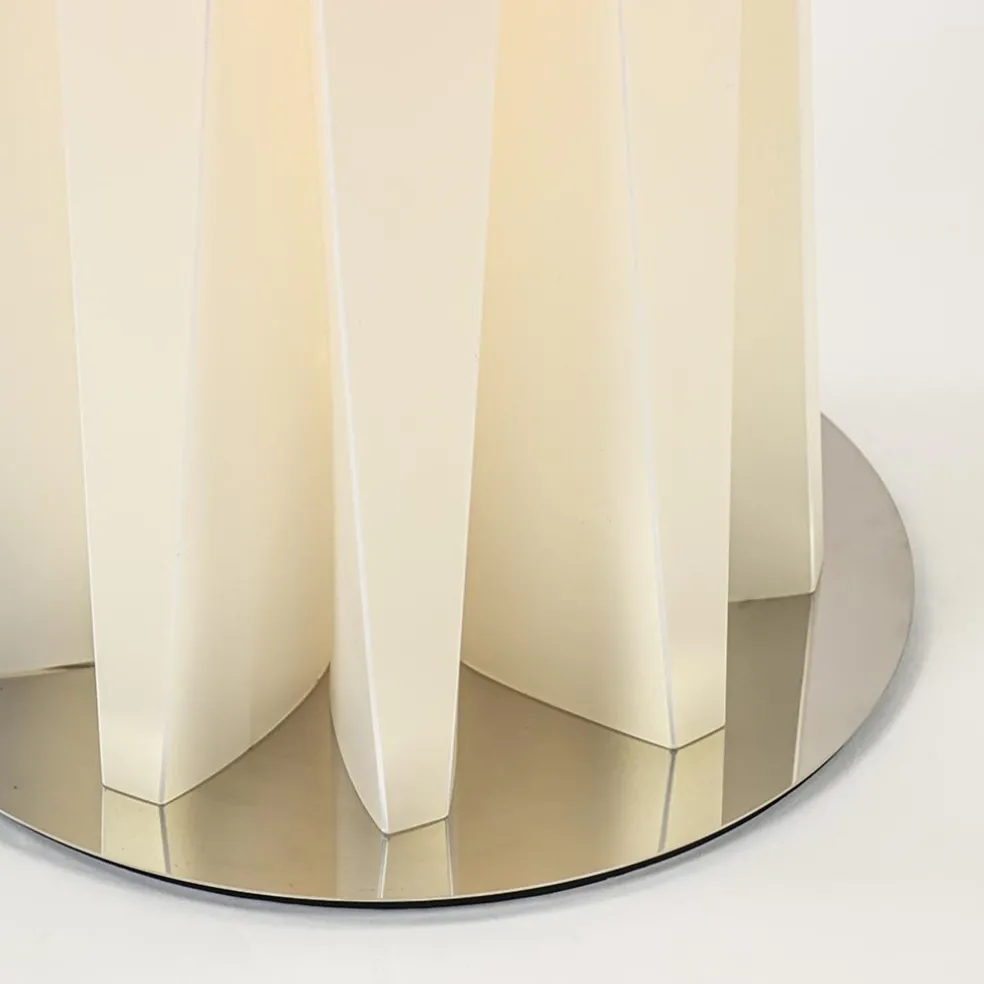 Design vloerlamp Bach inclusief dimmer licht goud