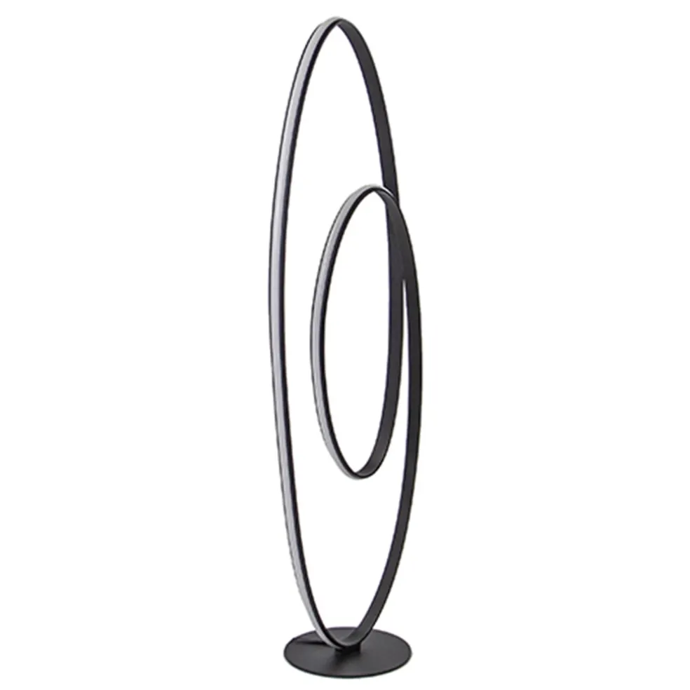 Design vloerlamp dimbaar LED zwart