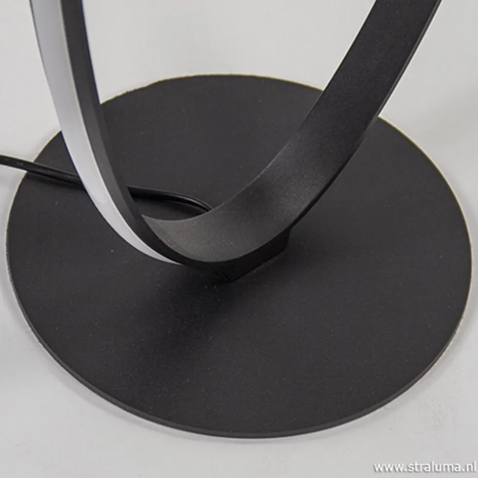 Design vloerlamp dimbaar LED zwart