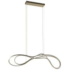 Dimbare LED hanglamp goud