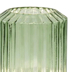 Dimbare tafellamp op batterij groen/goud