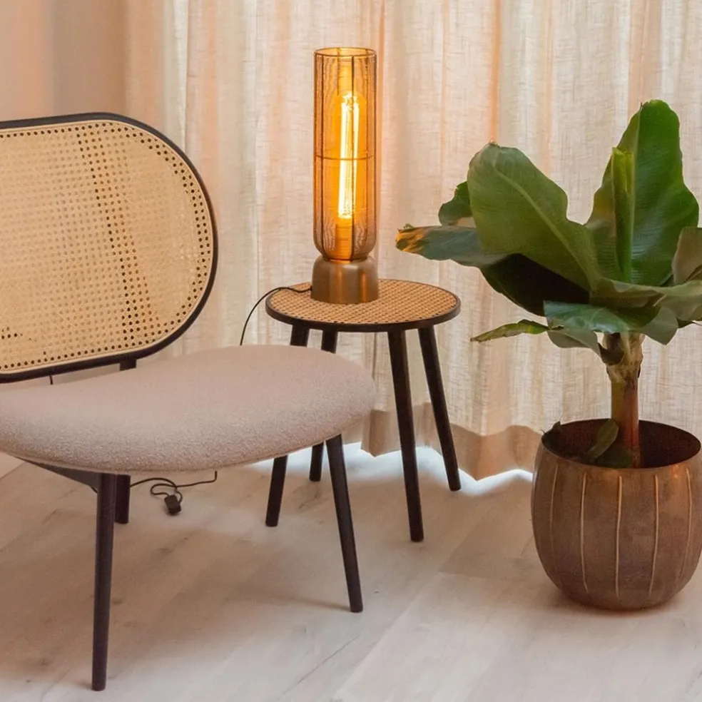 Draad tafellamp Lezuza antiek brons L&L