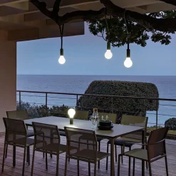 Draagbare buitenlamp IP54 antraciet