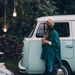 Draagbare buitenlamp IP54 grijs