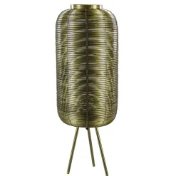 Driepoot tafellamp Tomek antiek brons