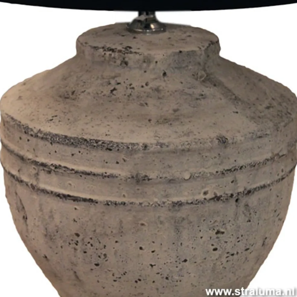 Grove tafellamp Toba lampenvoet L&L