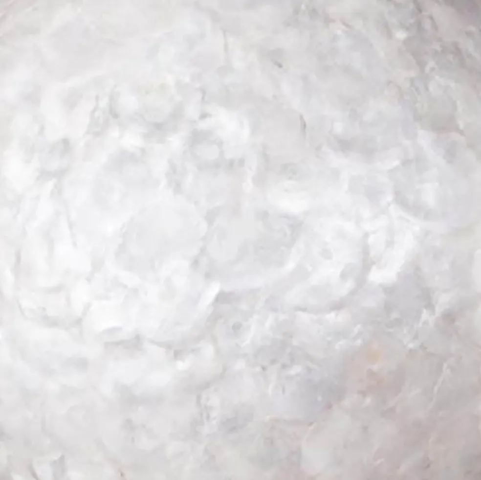 Hanglamp 40 cm rond creme schelpen