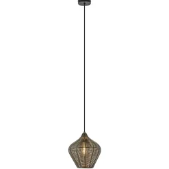 Hanglamp Alvaro 27cm antiek brons