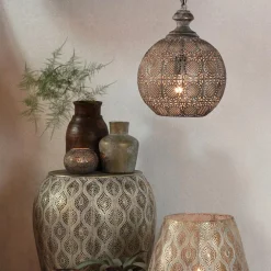 Hanglamp Ananya antiek brons