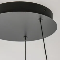 Hanglamp Ascoli 85 ring zwart/matgoud