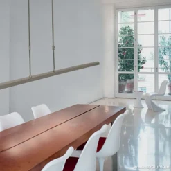 Hanglamp balk alu 160cm led direct