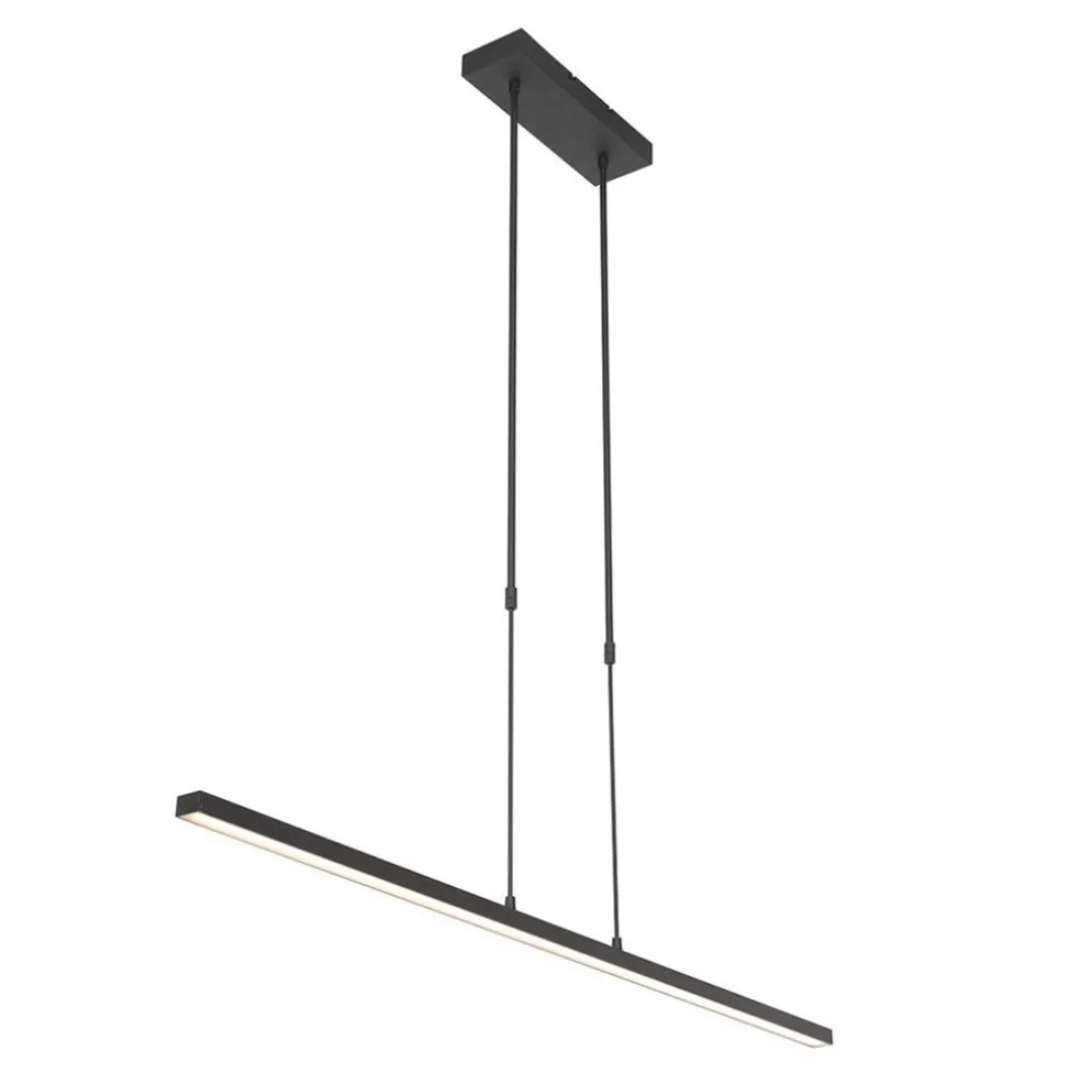 Hanglamp Bande zwart 122cm 2xdim cct