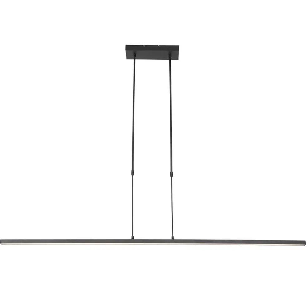 Hanglamp Bande zwart 155cm 2xdim cct