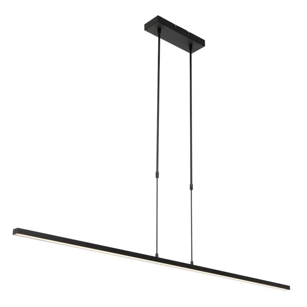 Hanglamp Bande zwart 155cm 2xdim cct