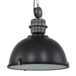 Hanglamp Bikkel 52 zwart industrieel