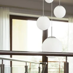 Hanglamp bol Bollique 5x glas wit