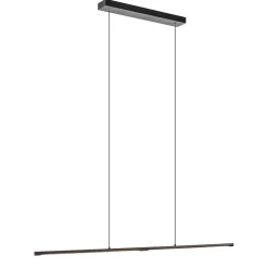 Hanglamp buis 110cm zwart 3-step dim