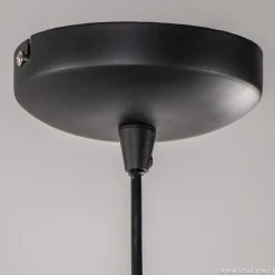 Hanglamp geperforeerd staal brons-bruin