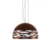 Hanglamp Kelly koepel brons 50cm