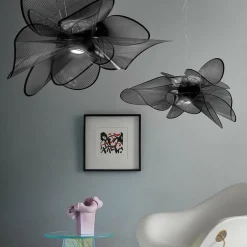 Hanglamp La Belle Etoile zwart 90cm